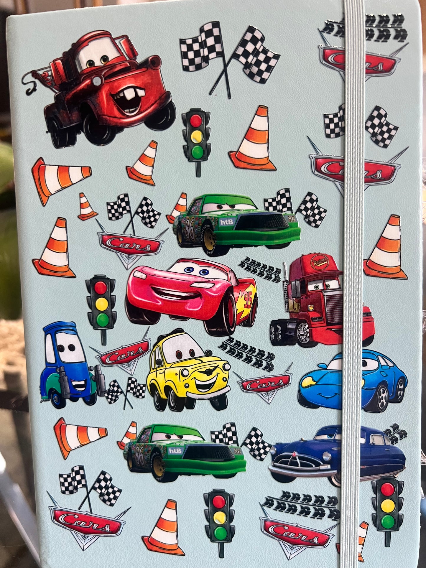 Cars A5 Notebook