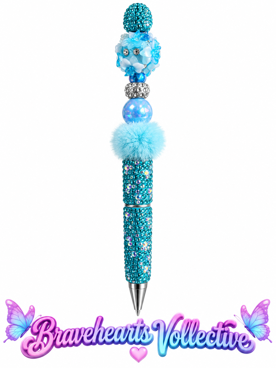 Blue sparkles