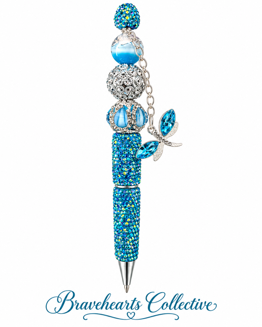 Blue dragonfly